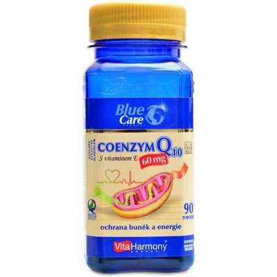 VitaHarmony Coenzym Q10 60 mg + vitamin E 90 kapsúl