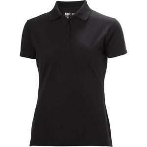 Helly Hansen clasic 79168 / Дамска поло тениска - черна xxxl (59916800213)