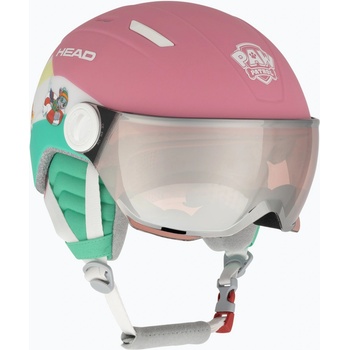 HEAD Детска ски каска HEAD Maja Visor Paw pink