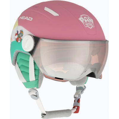 HEAD Детска ски каска HEAD Maja Visor Paw pink