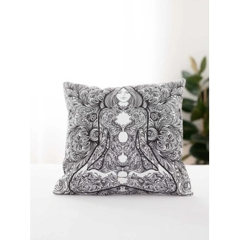 MKLozkoviny.sk mikroplyš Buddha 6 L02 45 x 45 cm