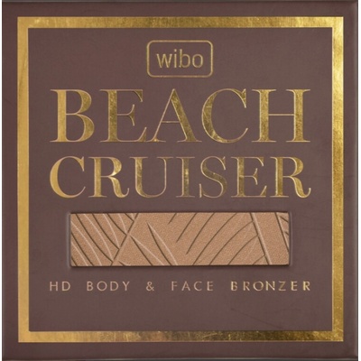 Wibo, Beach Cruiser HD Body & Face Bronzer parfumovaný bronzer na tvár a telo 02 Cafe Creme 22 g