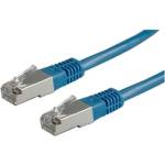 OME Patch cable FTP Cat. 5e 0.5m, Blue 21.15. 0184