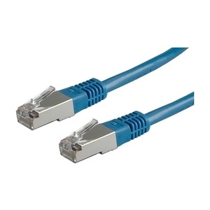 OME Patch cable FTP Cat. 5e 0.5m, Blue 21.15. 0184