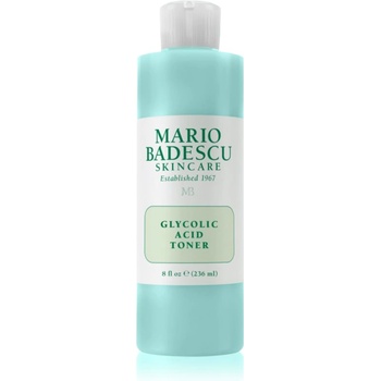 Mario Badescu Glycolic Acid Toner тонер за лице, намаляващ признаците на стареене за суха и смесена кожа 236ml
