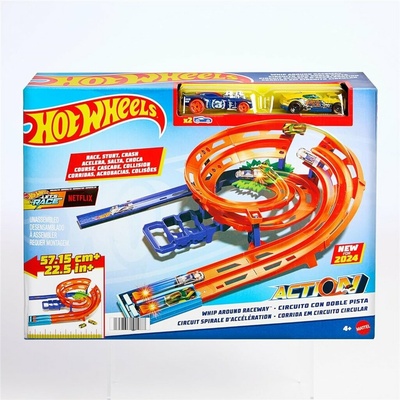 Mattel Hot Wheels Dráha s extra zákrutou