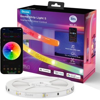 Govee - RGBICW димируема LED лента SMART PRO LED/12W/24V 3m Wi-Fi (GV0088)