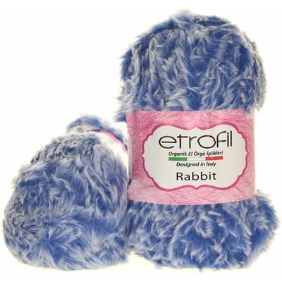 Etrofil Rabbit modrá s bílou 75301