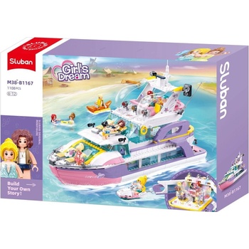 Sluban B1167 Velká luxusní jachta Annie
