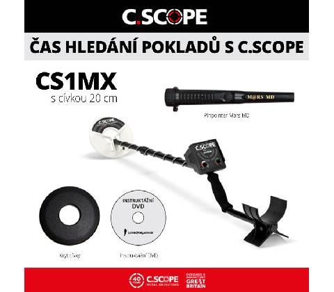 C.Scope CS1MX pinpointer set