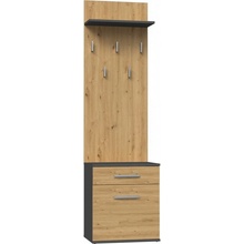 Top e shop Topeshop Antracit, Dub