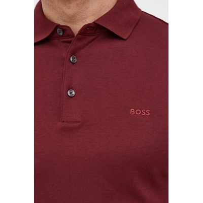 HUGO BOSS тениска тип пулове с яка мъжка от памук Pado 30 (50468392)
