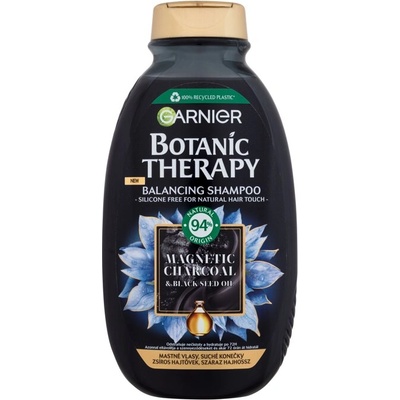 Botanic Therapy Magnetic Charcoal & Black Seed Oil от Garnier за Жени Шампоан 250мл