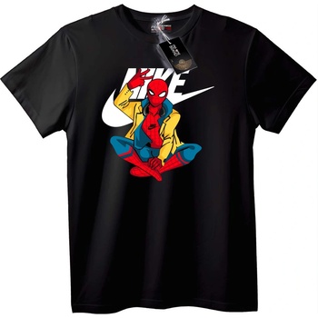 NOONEBRAND Тениска Spider-Man Nike - L, Black