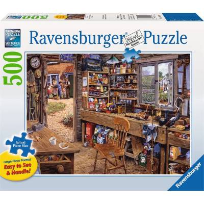 Ravensburger - Puzzle Dad's Shed XXL - 500 piese