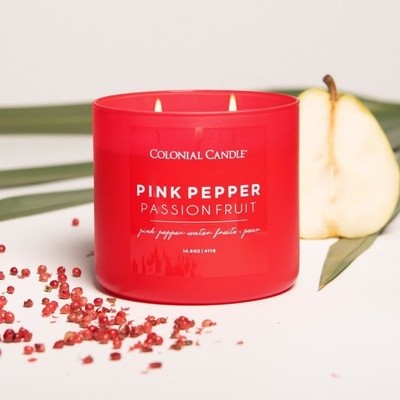 Colonial Candle Pink Pepper Passionfruit 411 g
