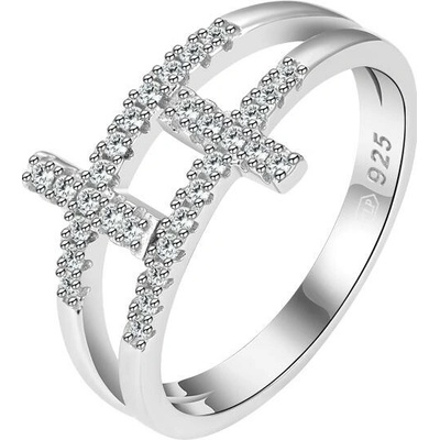 Silevero Stříbrný prsten R33901