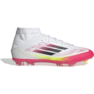 Adidas Футболни бутонки Adidas F50 League Mid-Cut Firm Ground Football Boots - White/Red