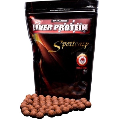 Sportcarp Boilies Liver Protein Chilli Fruit 5 kg 24 mm – Hledejceny.cz