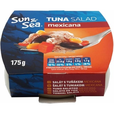 Sun & Sea tuniakový šalát Mexicana 175 g