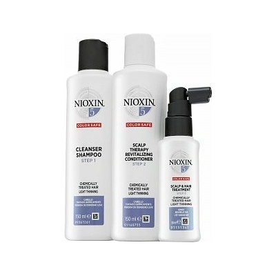 Nioxin System 5 šampón 150 ml + kondicioner 150 ml + vlasová starostlivosť 50 ml darčeková sada