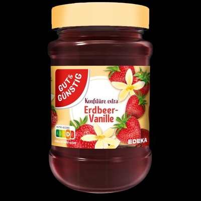 G&G jahodovo rebarboroví Džem s 50 ovoce 450 g