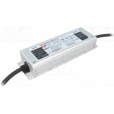 MEAN WELL XLG-200-H-A Napájecí zdroj: spínaný; LED; 200W; 27÷56VDC; 1,75÷5,55A; IP67