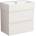 Inter Ceramic Конзолен PVC шкаф COMPACT 5845W + УМИВ. 6036W, Inter Ceramic, 60x36x60.5см (5845W + УМИВ. 6036W)