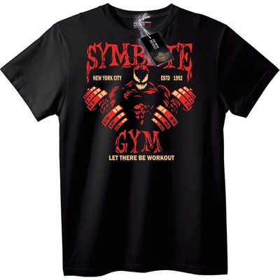 NOONEBRAND Тениска за фитнес Symbiote - 4XL, White
