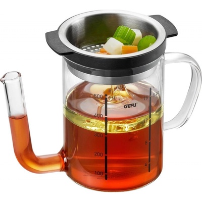 GEFU Separato 0,5 l - oddělovač tuku / skleněná kuchyňská odměrka