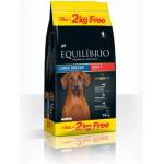 Equilibrio Adult Dog Large Breeds - Пълноценна храна за израснали кучета от едри породи 12 + 2 кг - petfood