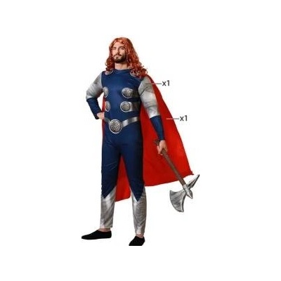 BigBuy Carnival Костюм Trueno Супергерой Размер M/L