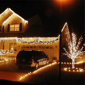  Външна светлинна линия 10м. 80 led топло бяло К30