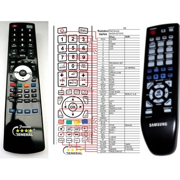 GENERAL SAMSUNG AH59-02147K - съвместимо дистанционно управление на марката General (AH59-02147K)