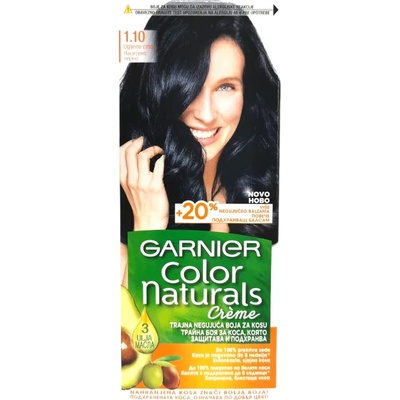 Garnier боя за коса, Color naturals, Номер 1.10, Наситено черно