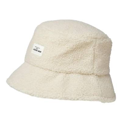 Шапка Jack & jones Dani Teddy JJXX bucket hat - Beige (Feather Gray)