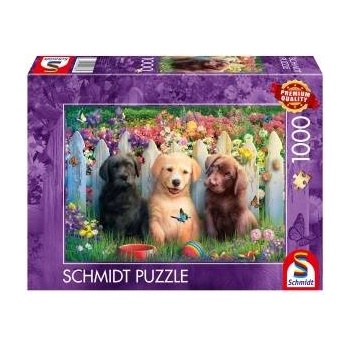 Schmidt Spiele Sweet Puppy Scene (1000 Pieces)