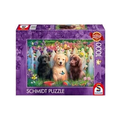 Schmidt Spiele Sweet Puppy Scene (1000 Pieces)