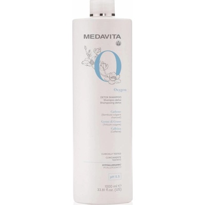 Medavita Detox Shampoo revitalizační pro buněčnou obnovu a okysličení pokožky 1000 ml