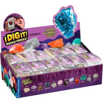 Image 1 of Thames & Kosmos Игрален комплект Thames & Kosmos - Минерал за изкопаване, асортимент (7616045)