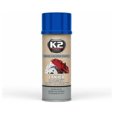 Lak na brzdové strmene a bubny modrý 400 ml