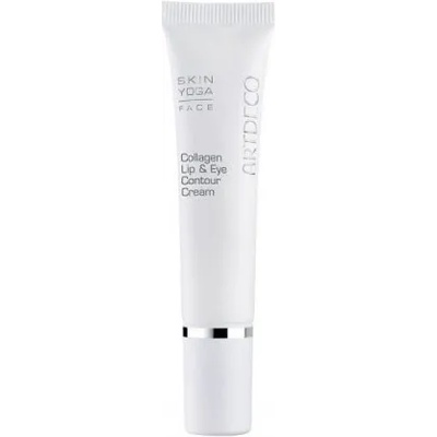 ARTDECO Skin Yoga Collagen Lip & Eye Contour Cream - Регенериращ и хидратиращ крем за очи и устни за жени 15мл