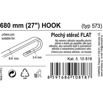 Compass Flat Bulk 680 mm 10818