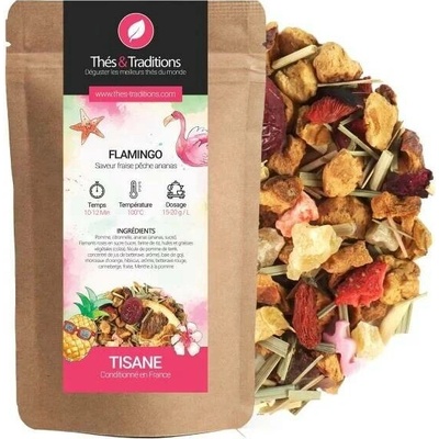 Thés & Traditions BIO Bylinkový čaj Flamingo 100 g