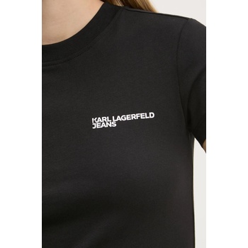 Karl Lagerfeld Jeans Памучна тениска Karl Lagerfeld Jeans (A1W17004)