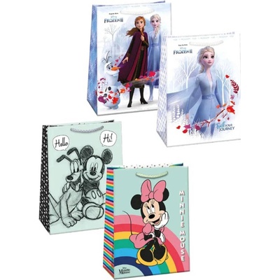 Darčeková taška Argus Frozen 2 / Minnie / Mickey 29 × 38 cm - 1 kus