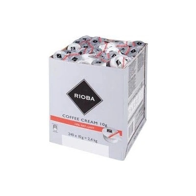 Rioba smetana do kávy 10% 240 x 10 g