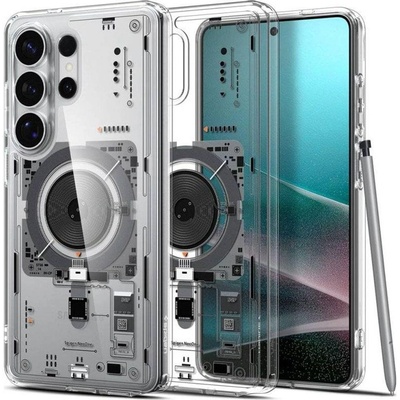 Spigen Magsafe Калъф за Samsung S26 Ultra, Spigen Ultra Hybrid Neo One Case, Прозрачен (ACS11206)