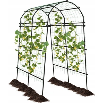 Kovový zahradní oblouk pergola 230 cm – Zboží Dáma
