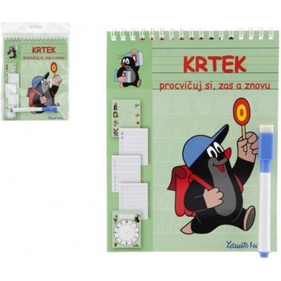 Krtek 2 - Stíratelné listy A5 s popisova - Miler Kateřina